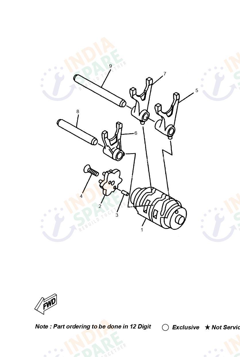 SHIFT CAM FORK